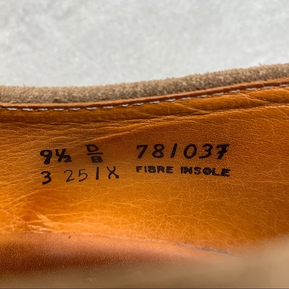 Walk-Over Sand Suede Brick Sole men shoes 9.5 - Picture 12 of 13